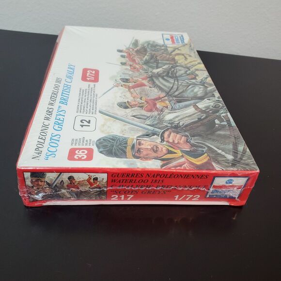 Esci Ertl 1/72 "Scots Greys" British Cavalry Waterloo 1815 Napoleonic Wars #217 - Picture 6 of 9